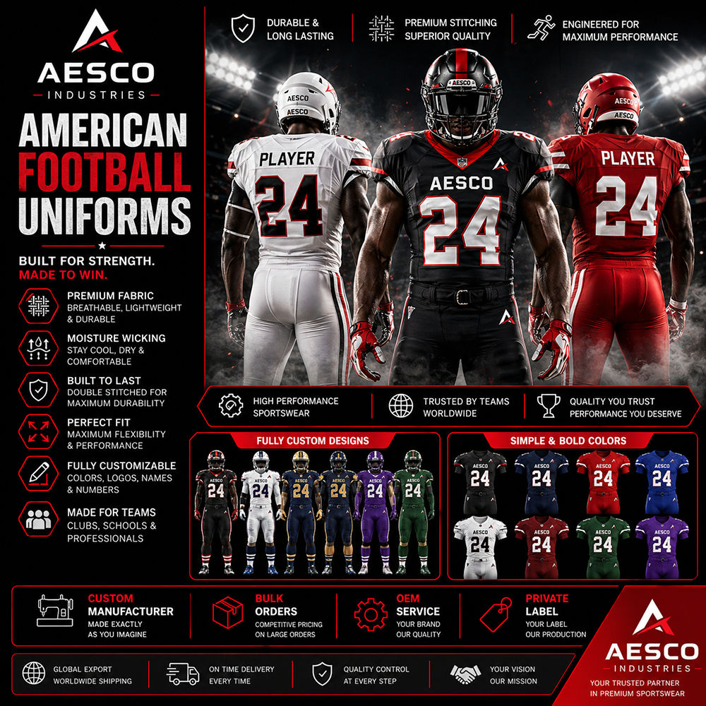 American Football Uniforms
