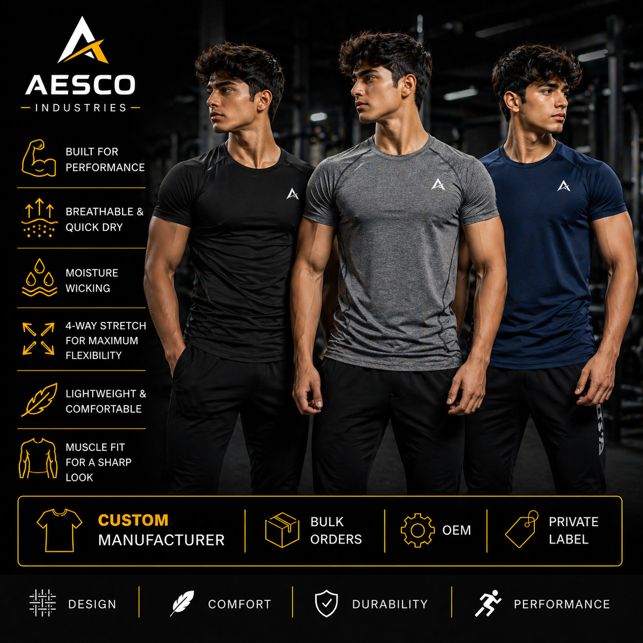 Muscle Fit Shirts